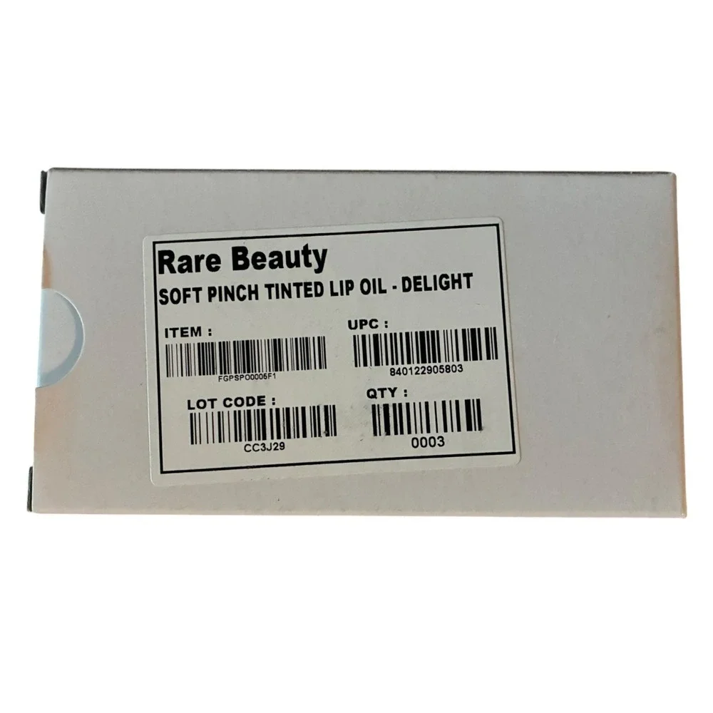 Rare Beauty Soft Pinch Tinted Lip Oil Delight Rose Pink Hydrating Gloss Stain‎